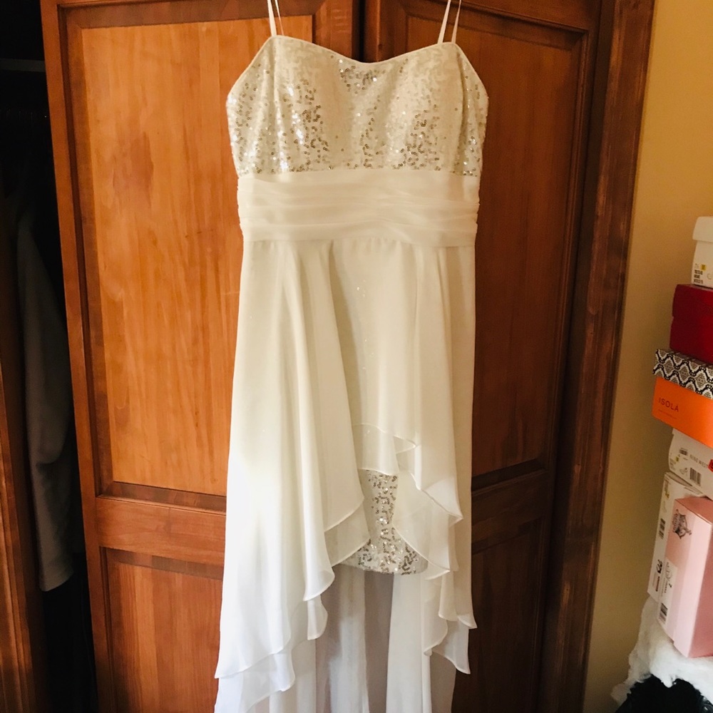 formal hi-low dress